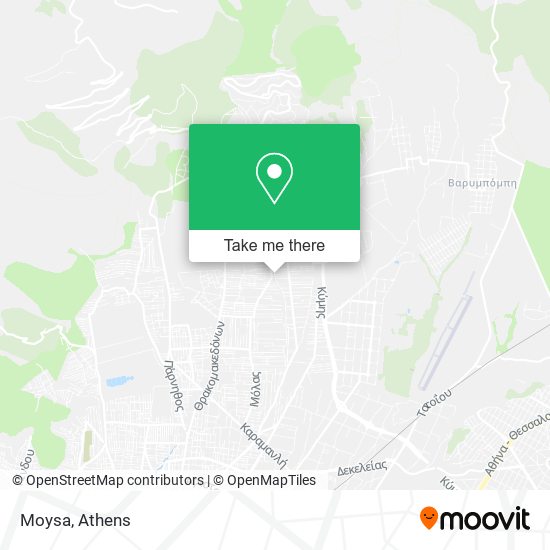 Moysa map