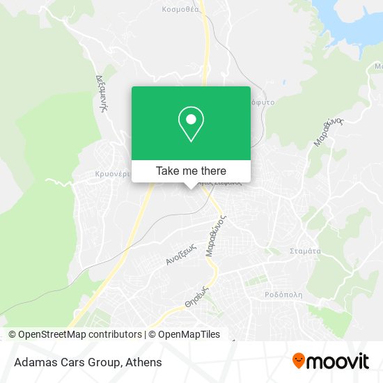 Adamas Cars Group map