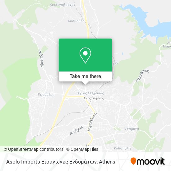 Asolo Imports Εισαγωγές Ενδυμάτων map