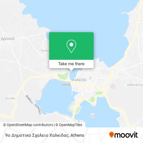 9ο Δημοτικο Σχολειο Χαλκιδας map