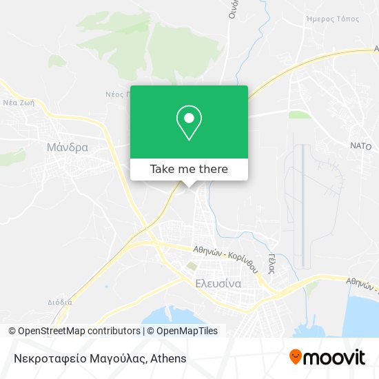 Νεκροταφείο Μαγούλας map