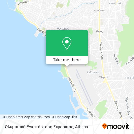 Ολυμπιακή Εγκατάσταση Ξιφασκίας map
