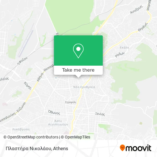 Πλαστήρα Νικολάου map