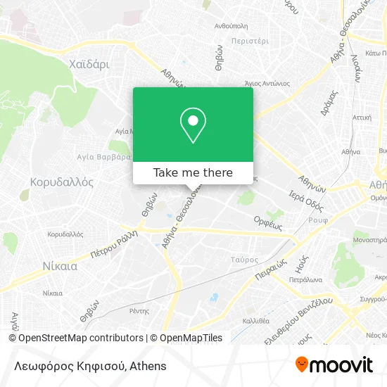 Λεωφόρος Κηφισού map
