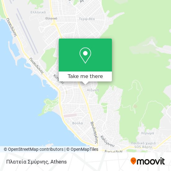 Πλατεία Σμύρνης map