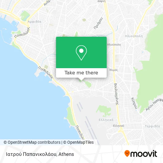 Ιατρού Παπανικολάου map