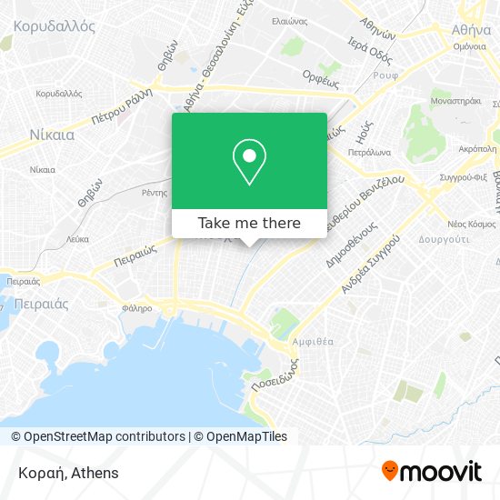Κοραή map