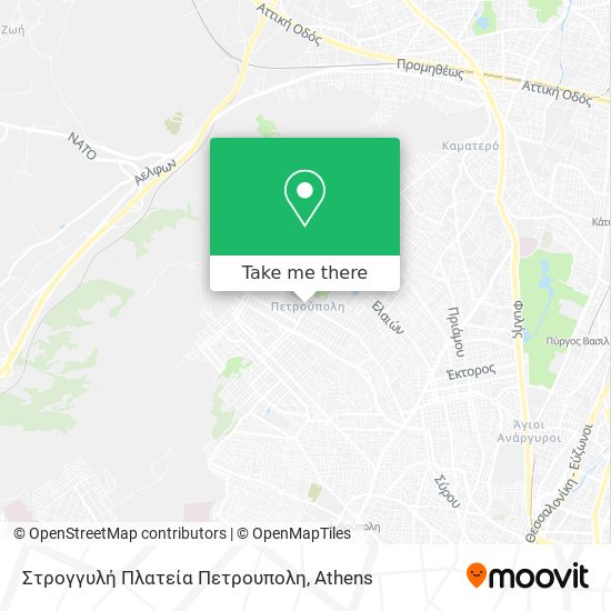 Στρογγυλή Πλατεία Πετρουπολη map