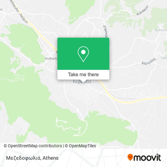 Μεζεδοφωλιά map