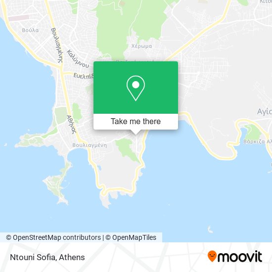 Ntouni Sofia map