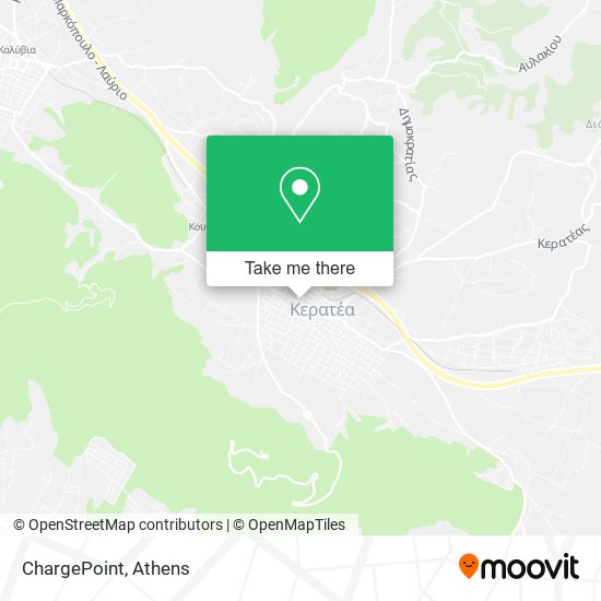 ChargePoint map