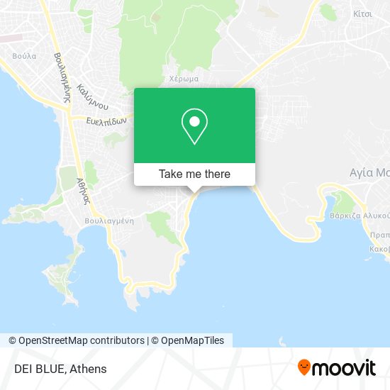 DEI BLUE map