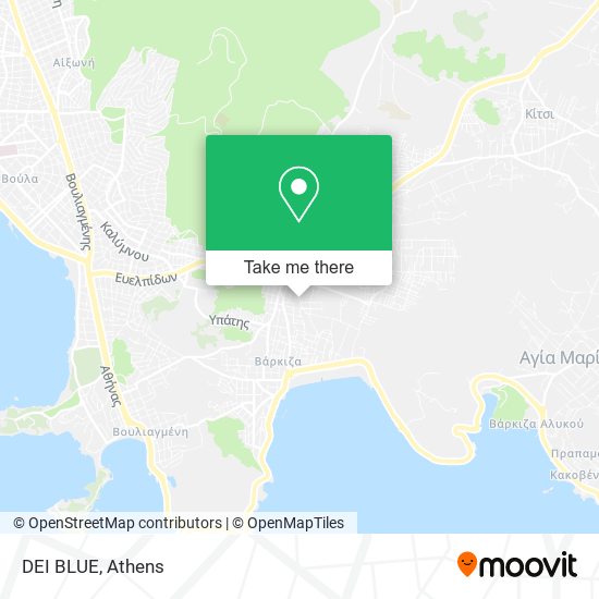 DEI BLUE map