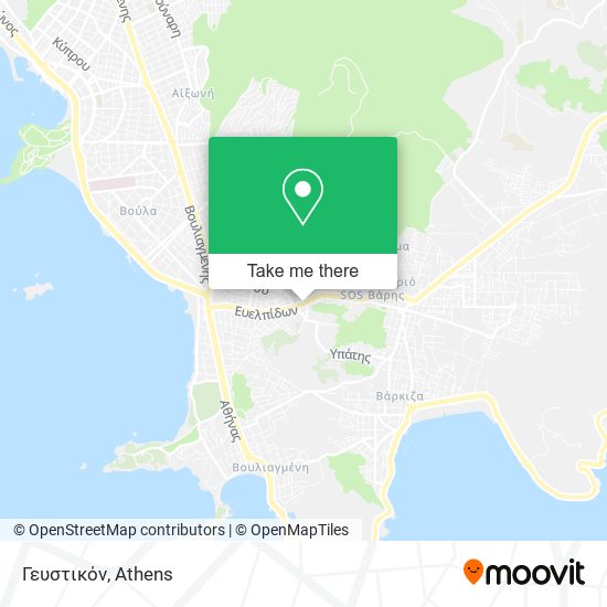 Γευστικόν map
