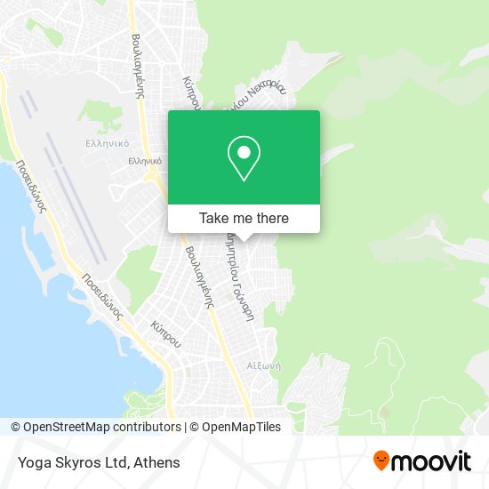 Yoga Skyros Ltd map