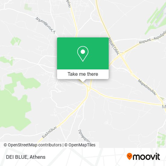 DEI BLUE map