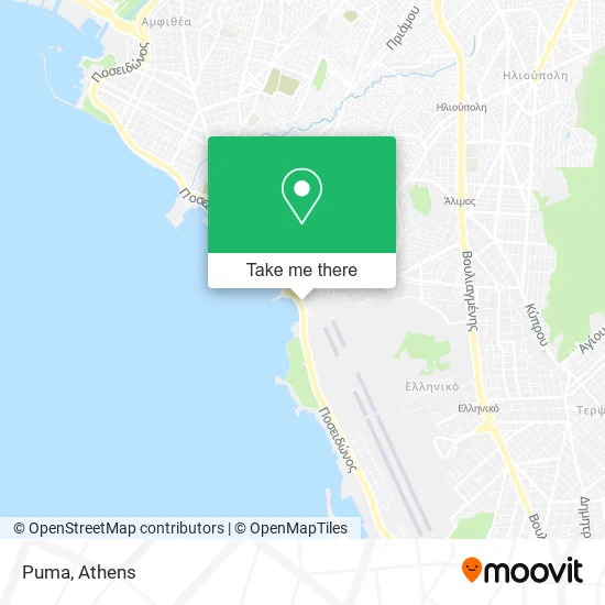 Puma map