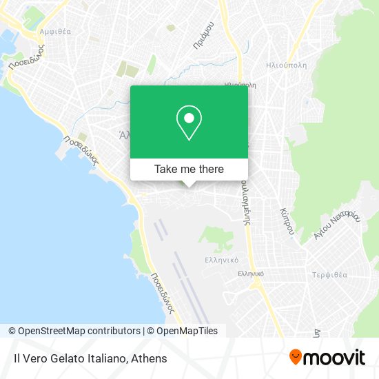 Il Vero Gelato Italiano map