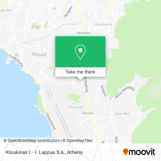 Kloukinas I. - I. Lappas S.A. map