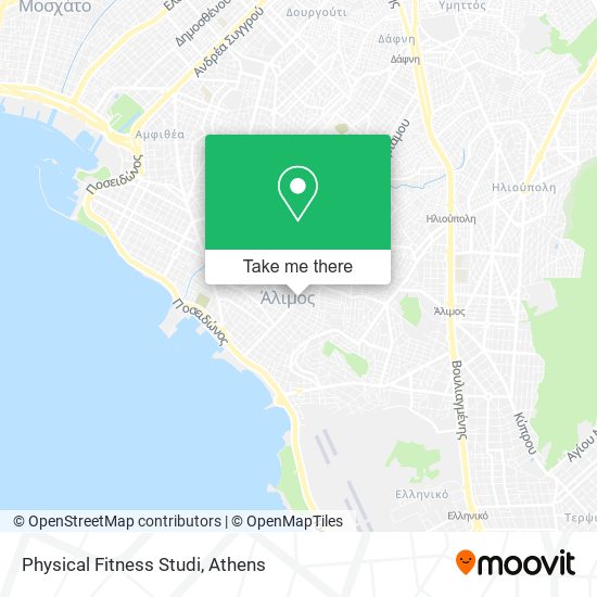Physical Fitness Studi map