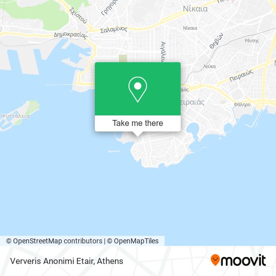 Ververis Anonimi Etair map