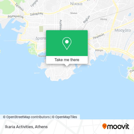 Ikaria Activities map