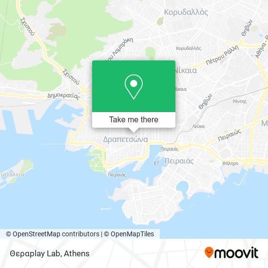 Θεραplay Lab map