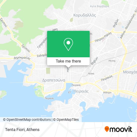 Tenta Fiori map