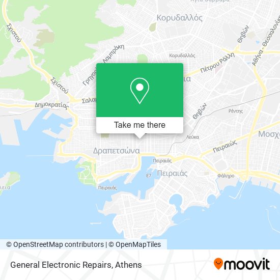 General Electronic Repairs map