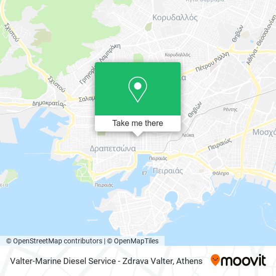 Valter-Marine Diesel Service - Zdrava Valter map