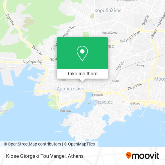 Kiose Giorgaki Tou Vangel map