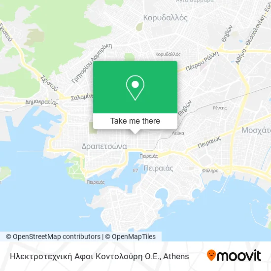 Ηλεκτροτεχνική Αφοι Κοντολούρη Ο.Ε. map