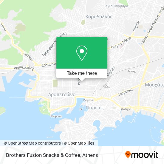 Brothers Fusion Snacks & Coffee map