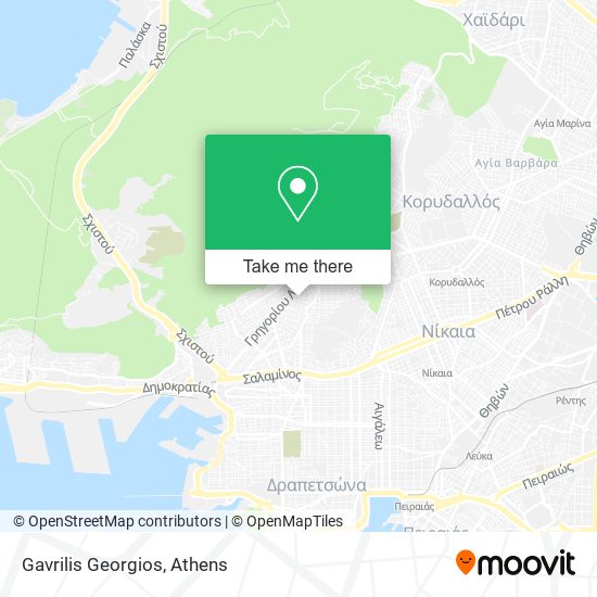 Gavrilis Georgios map