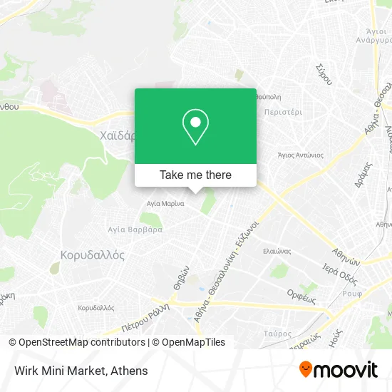 Wirk Mini Market map