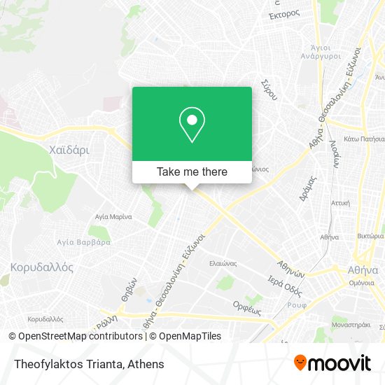 Theofylaktos Trianta map
