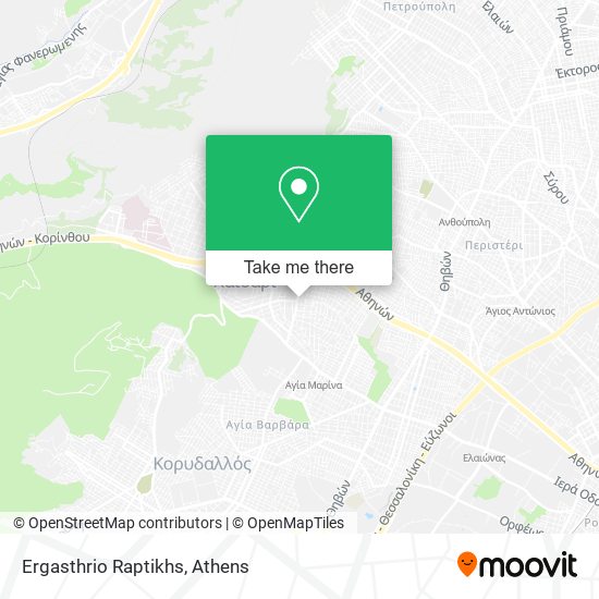 Ergasthrio Raptikhs map