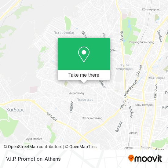 V.I.P. Promotion map