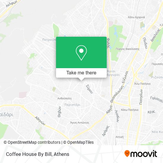 Coffee House By Bill map