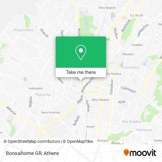Bonsaihome GR map