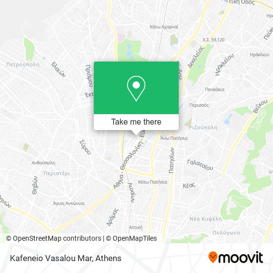 Kafeneio Vasalou Mar map