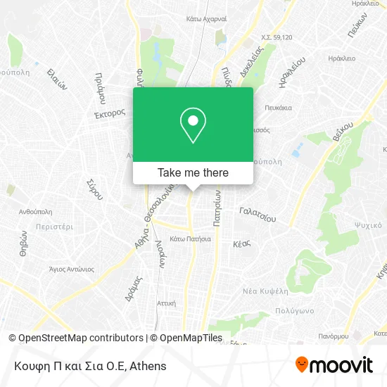 Κουφη Π και Σια Ο.Ε map
