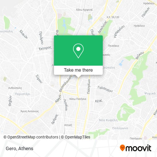 Gero map