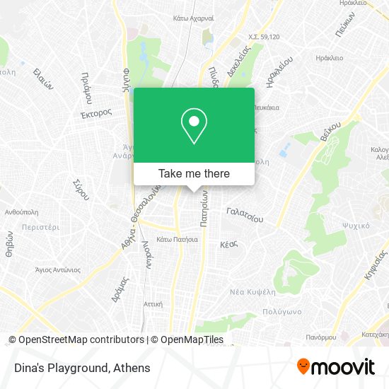 Dina's Playground map