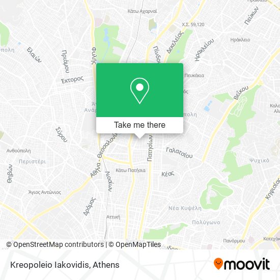Kreopoleio Iakovidis map