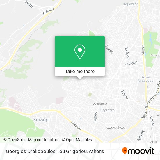 Georgios Drakopoulos Tou Grigoriou map