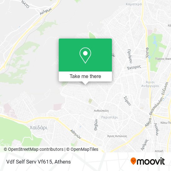 Vdf Self Serv Vf615 map
