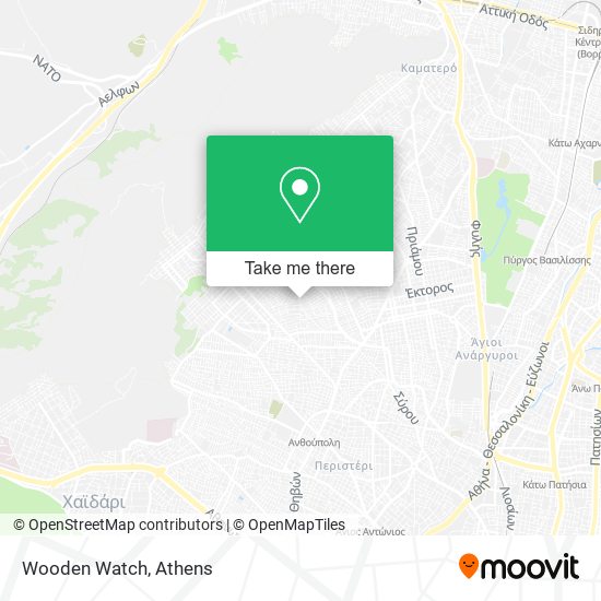 Wooden Watch map