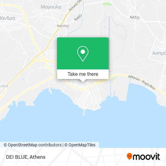 DEI BLUE map