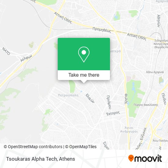 Tsoukaras Alpha Tech map